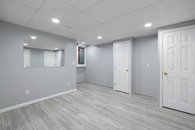 Basement living area - 525 Meade Ave