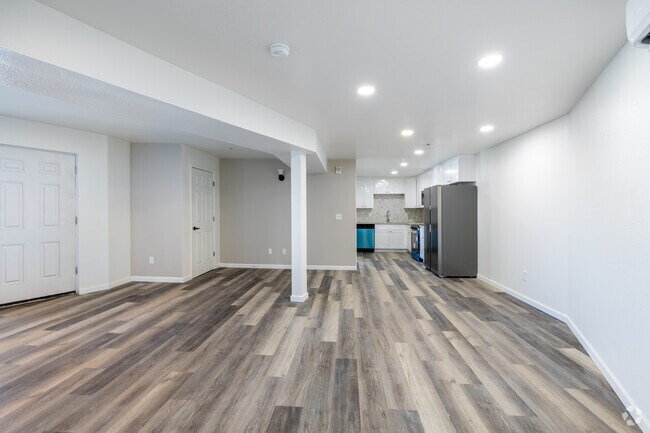 2BR, 1BA - 950SF - Kitchen / Living Room - Maya Apartments