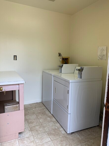 shared laundry for tenants - 343 Calvert St
