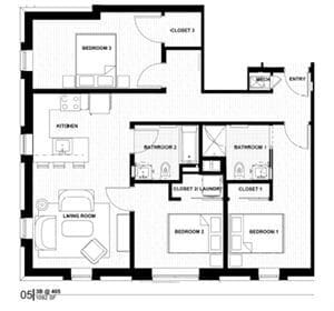 Floorplan - Gardner St, 83