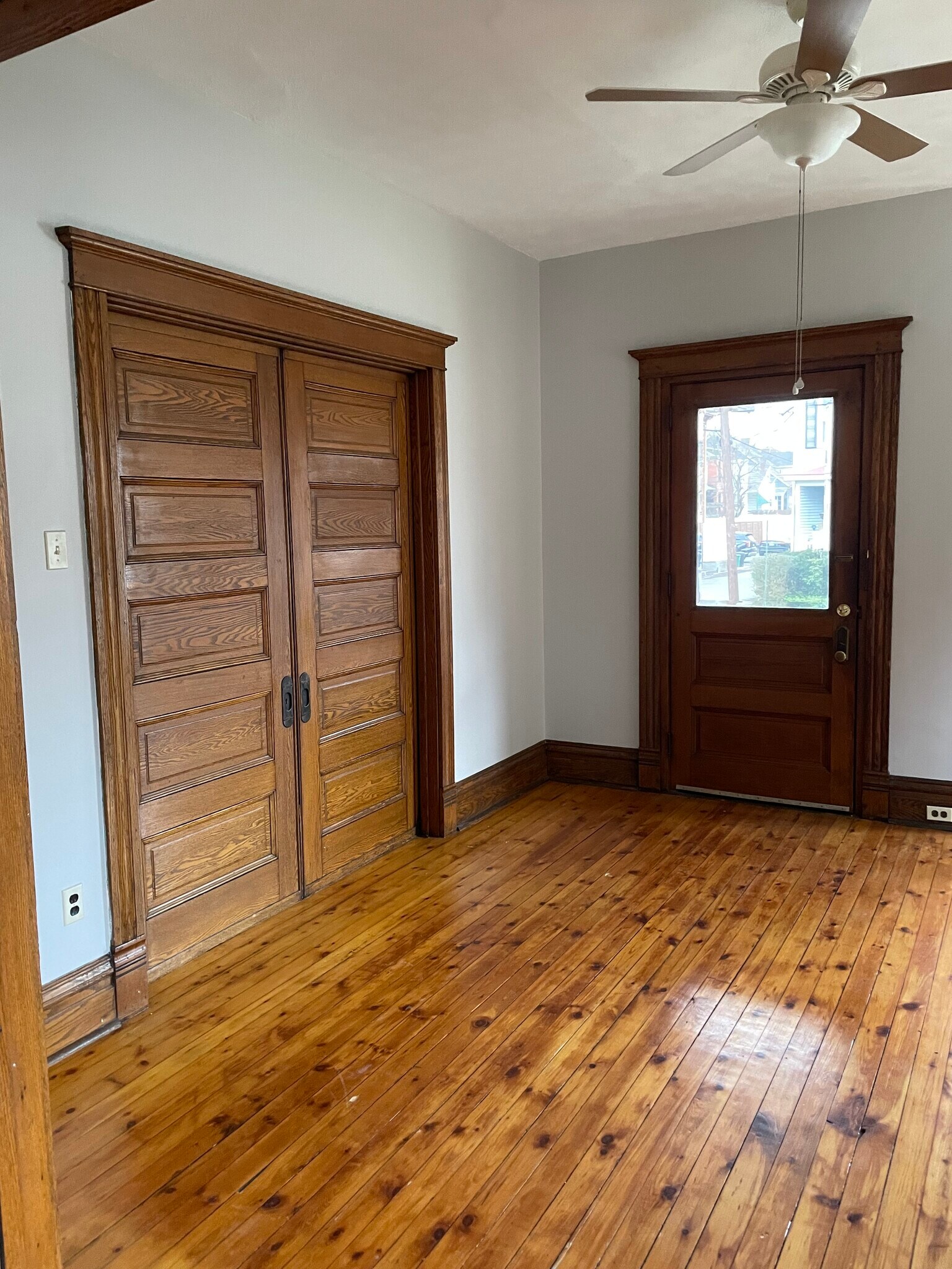 Bedroom with Front Porch Access - 307 Western Ave