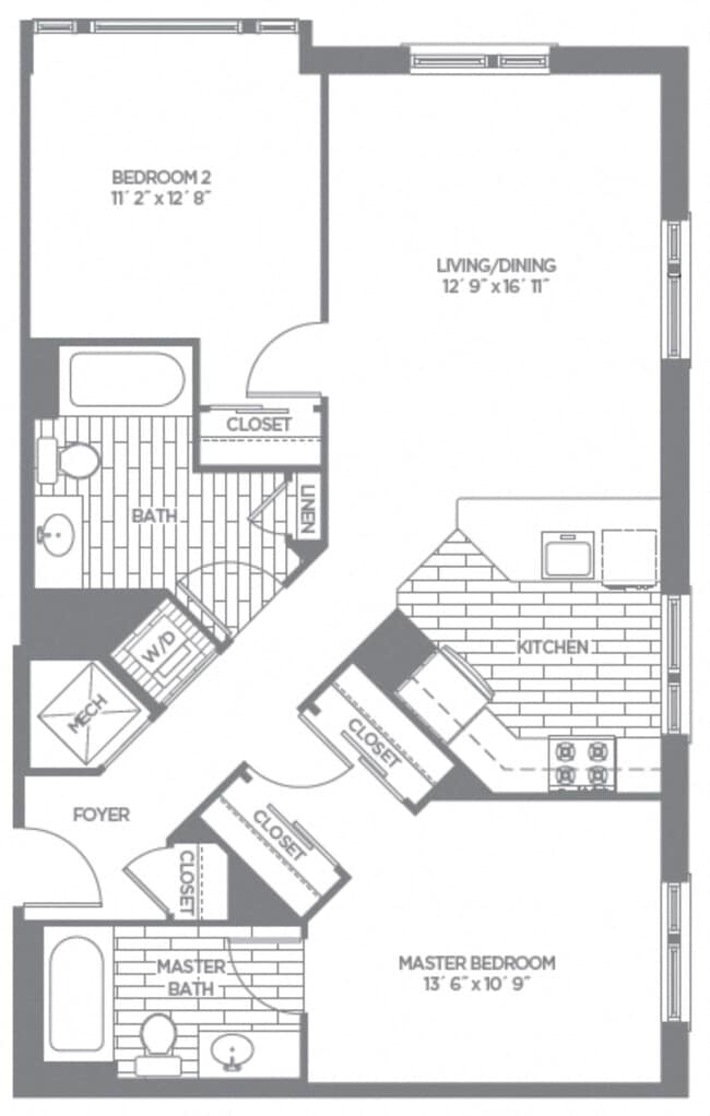 Floorplan - The Asher