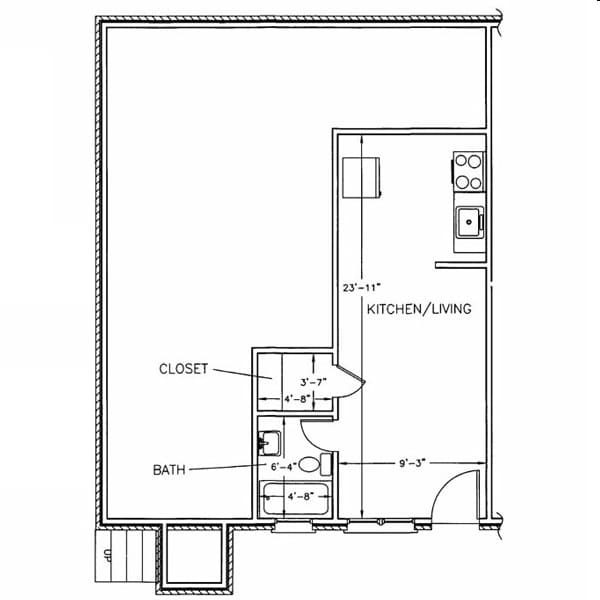 Floorplan - The Butler