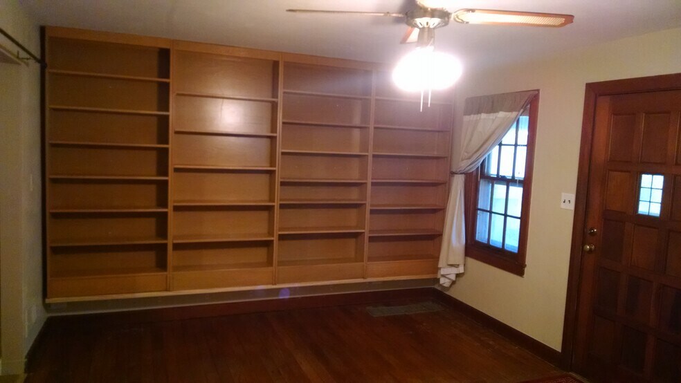 Lots of built in shelf space. - 1201 N Madison St