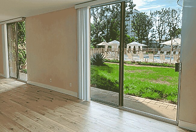 View from Dining Area - 100 S Doheny Dr