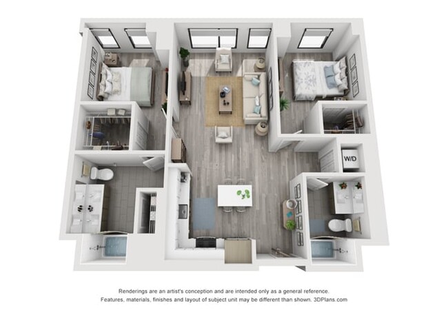 Floorplan - Residences at Addison Clark