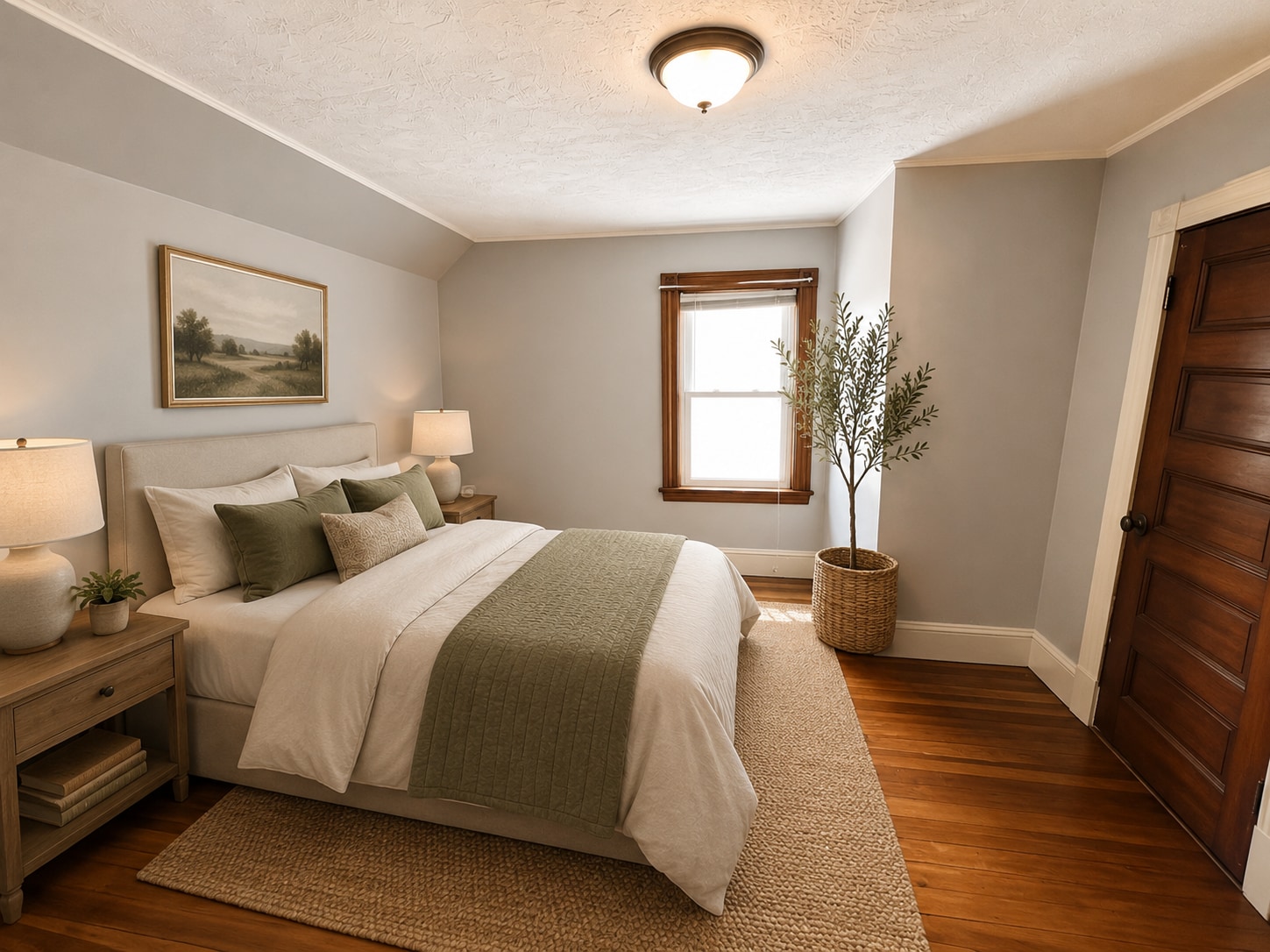 Bedroom (staged) - 248 Brown St