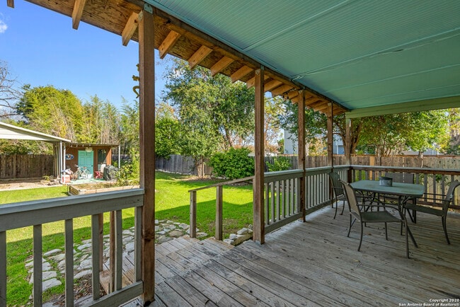BACK PORCH - 321 Grove Ave