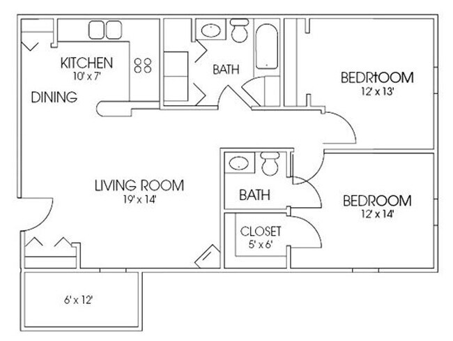 Building Photo - 1 Bed 1 Bath, 975 Sq Ft, 2nd Floor