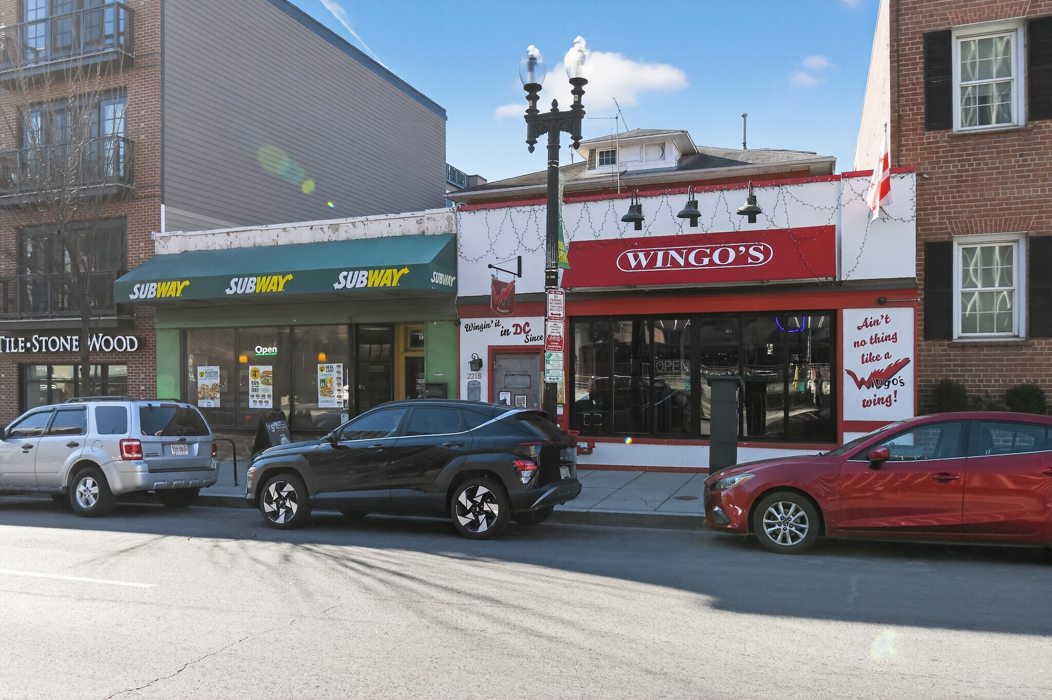 Wisconsin Ave. store fronts - 3925 Davis Pl NW