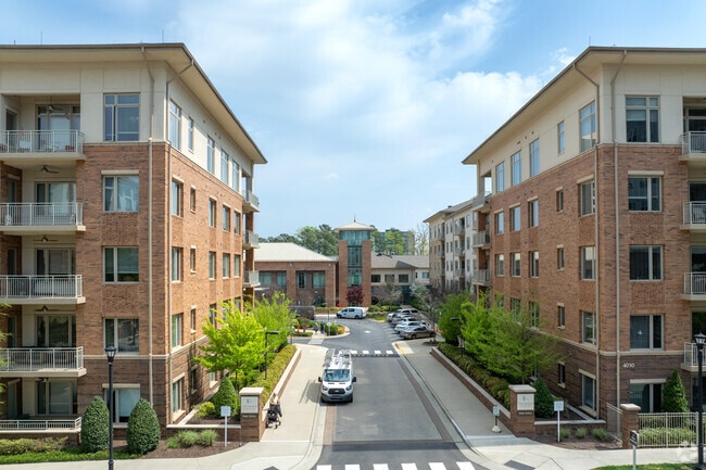 Cardinal At North Hills entrance drive - The Cardinal at North Hills Expansion