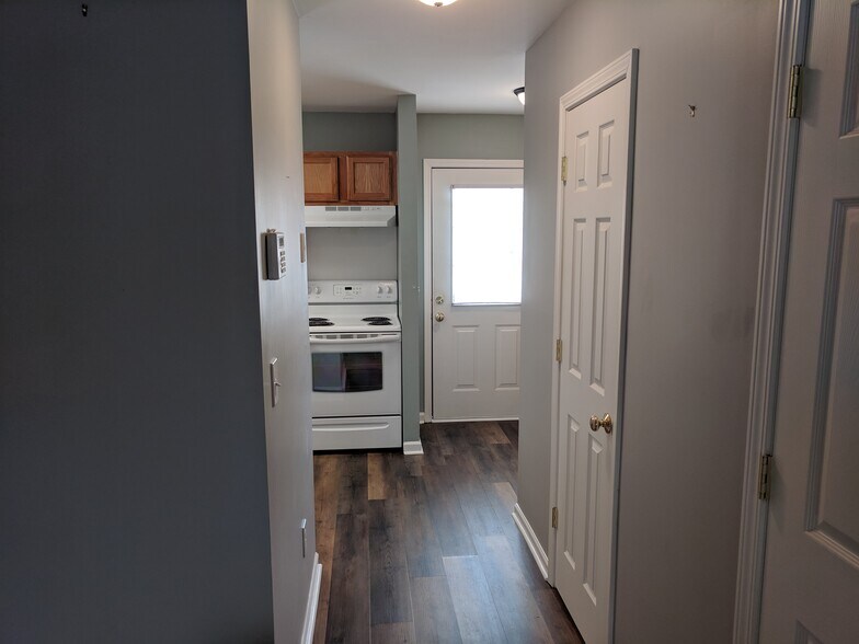 Hallway to kitchen - 202 Alde St