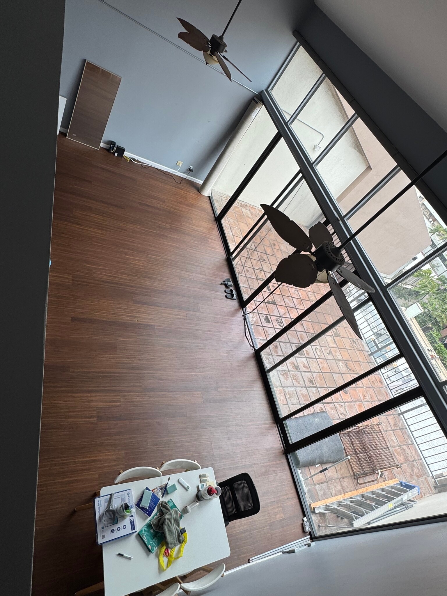 Loft overlooking living area - 1088 Bishop St