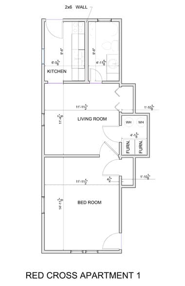 Floorplan - 409 E 7th St