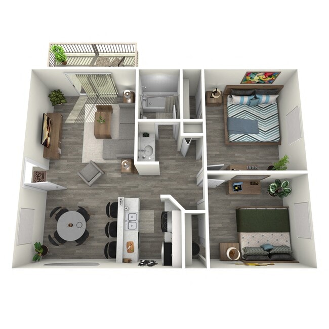 Floorplan - Tides on McDowell