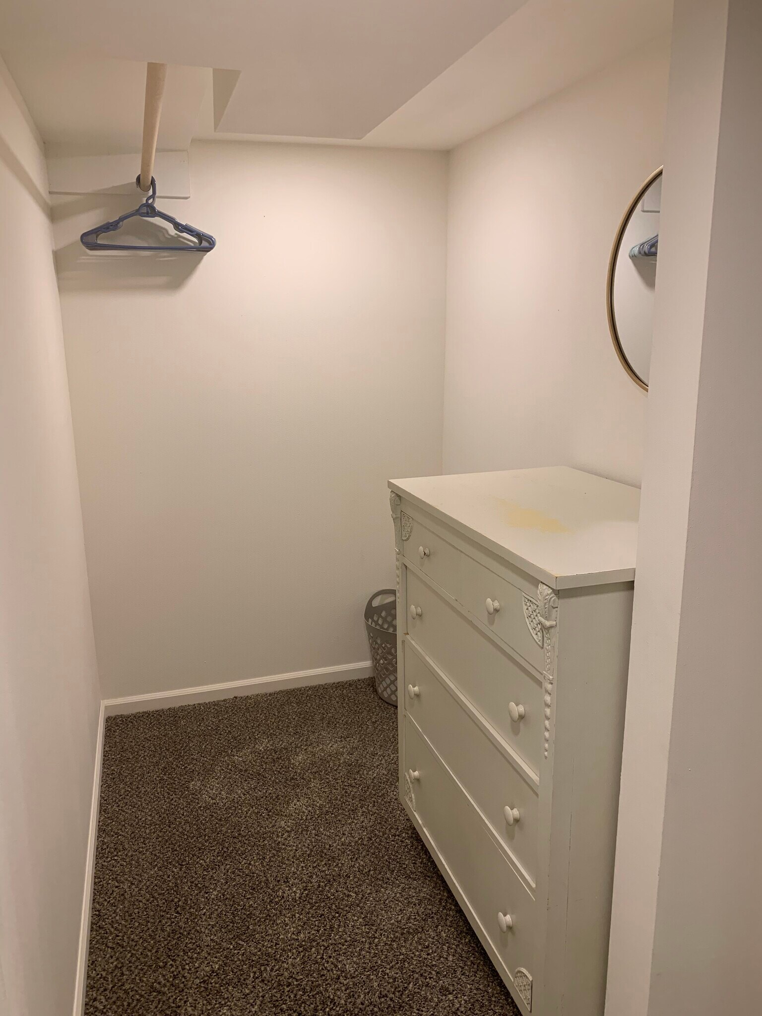 Storage with dresser and mirror - 103 W 30th Ave