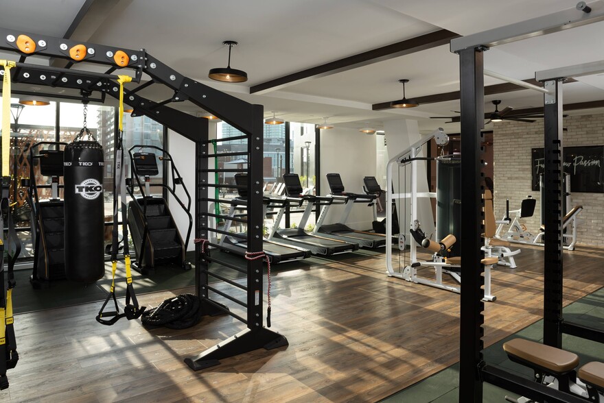 Fitness Center and Yoga Room - Harlowe