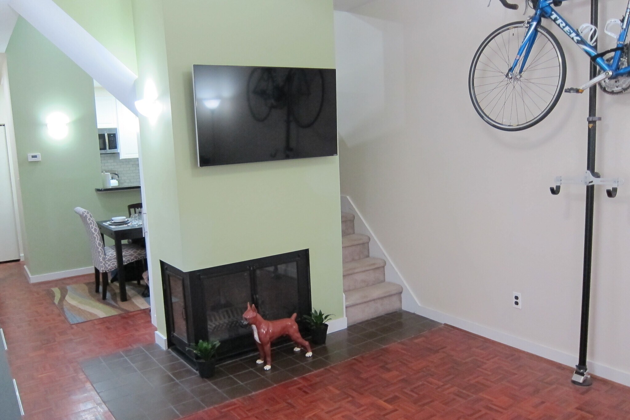 Wood burning fireplace - 774 S 3rd St
