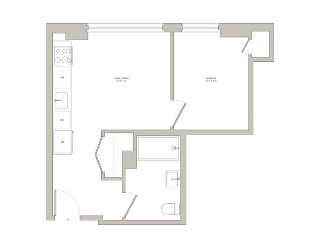 1BR - 240 Willoughby