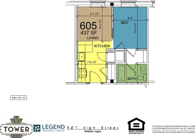 Floorplan - Tower 507