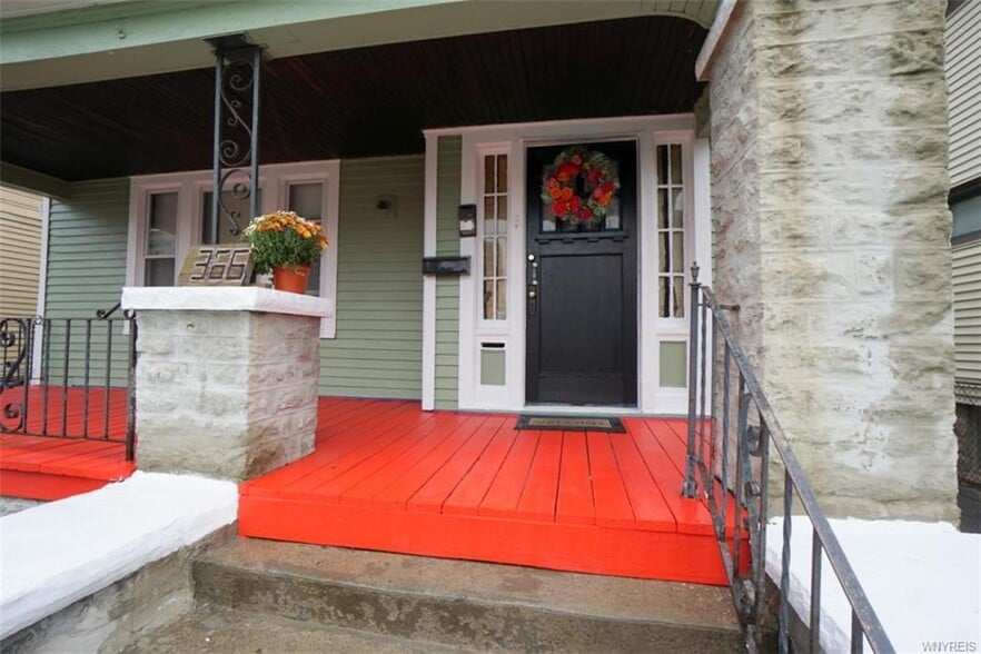 front porch - 366 E Ferry St