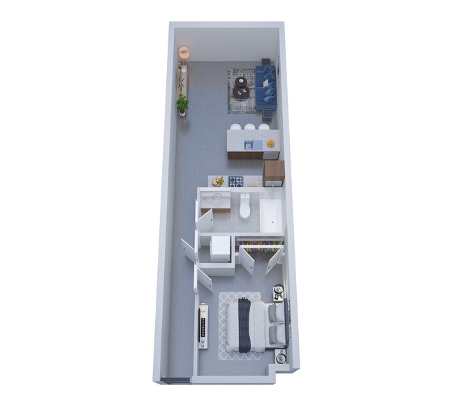 Floorplan - Peanut Factory Flats