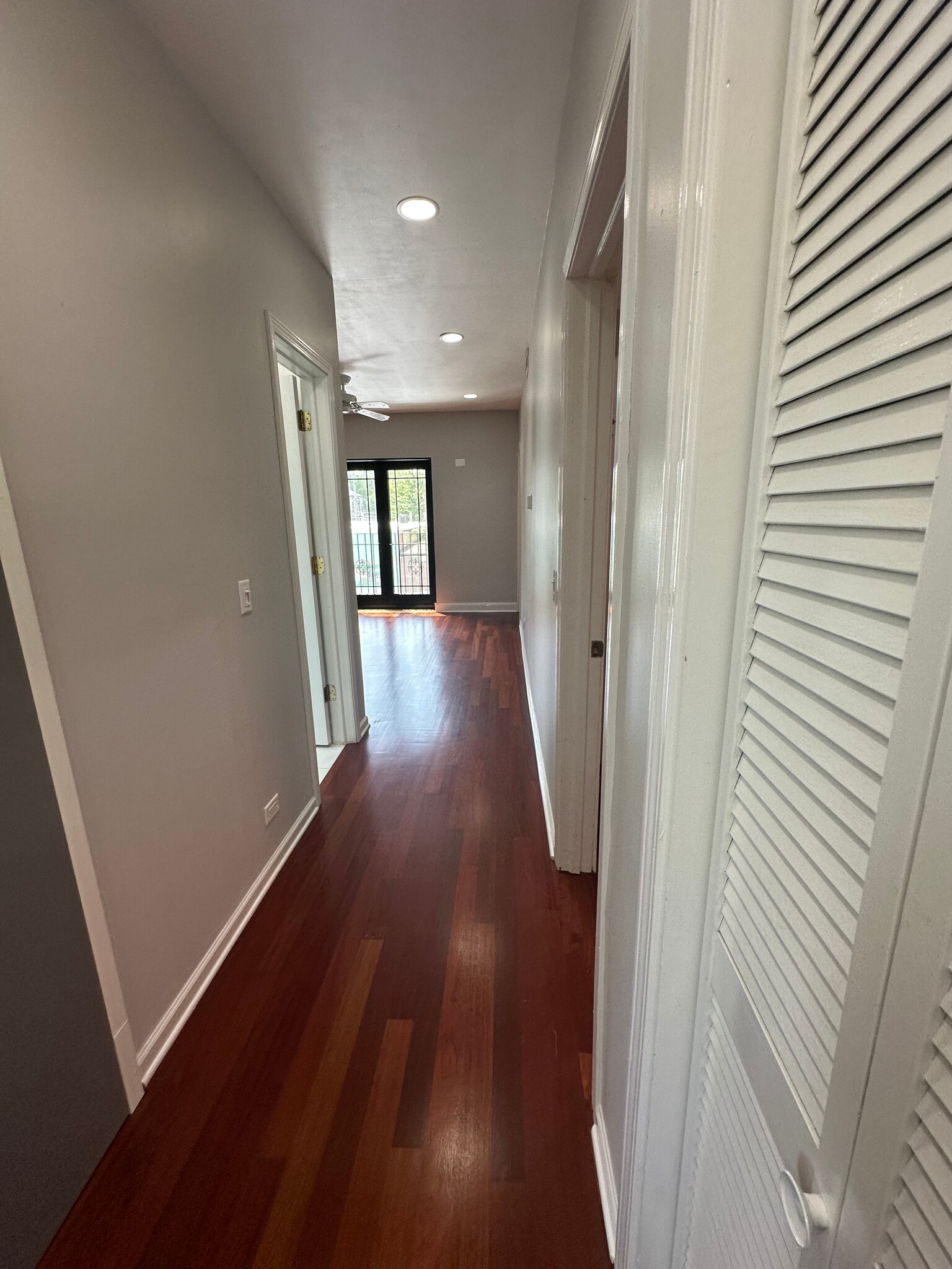 View of living room from kitchen island - 2216 W Belmont Ave