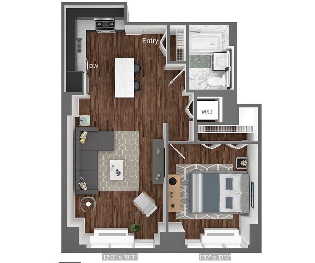 Floorplan - Avalon Bowery Place