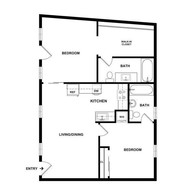Floorplan - The Parc at 1300