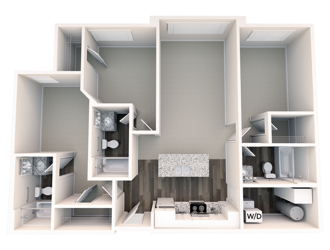 3.2 Floorplan Unfurnished - Statehouse Highline