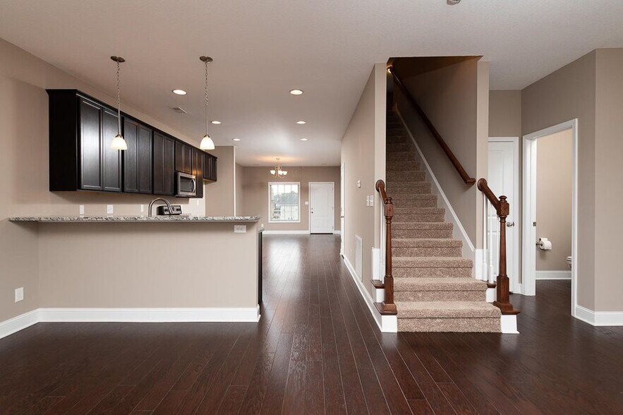 kitchen and stair - 1636 Silver Spur Ln
