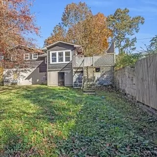 Back yard - 2526 Standifer Hills Dr