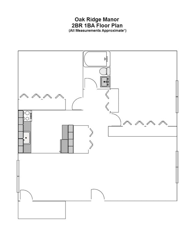 Floorplan - Oak Ridge Manor