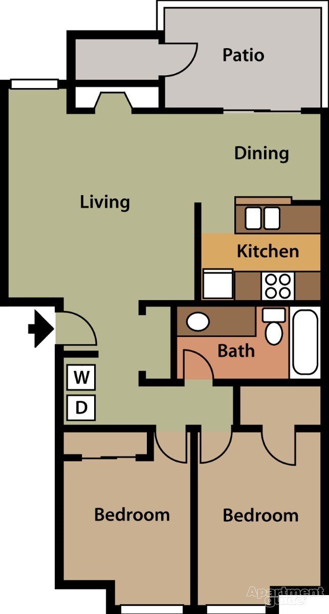 Floorplan - The Village at Seeley Lake