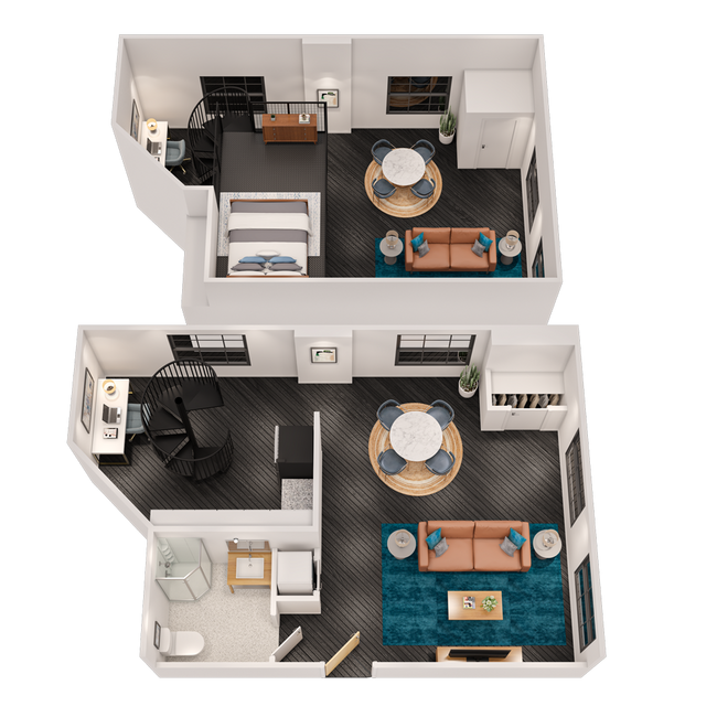 Floorplan - Lofts of Broadway