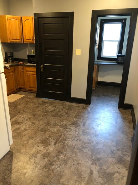 Kitchen into pantry - 810 Swift Ave