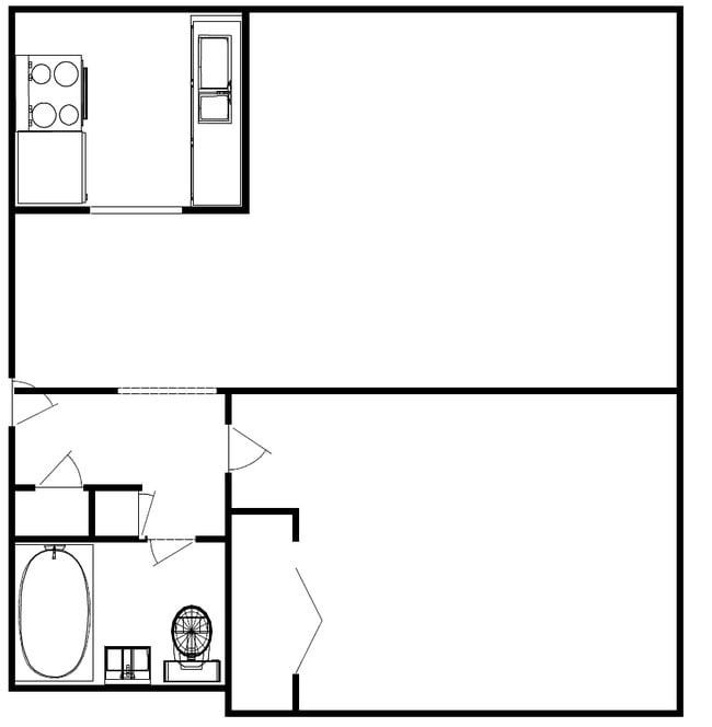1BR/1BA - Avenue Tower