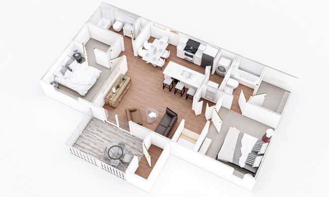 Floorplan - HighPoint Community Apartments