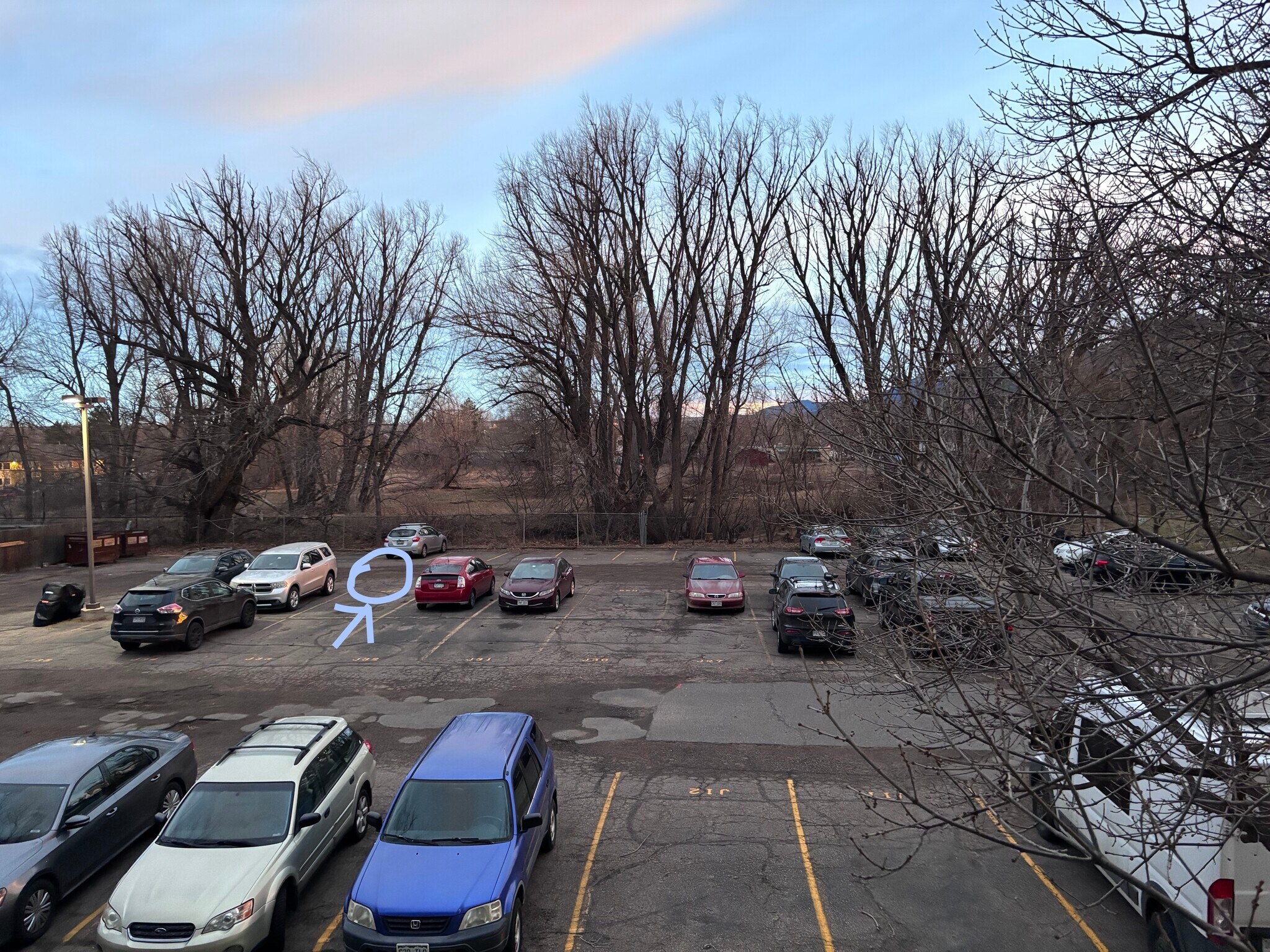 Your off street parking space - 3250 Oneal Cir