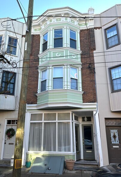 Exterior of the building, which houses two apartments. - 336 Fitzwater St