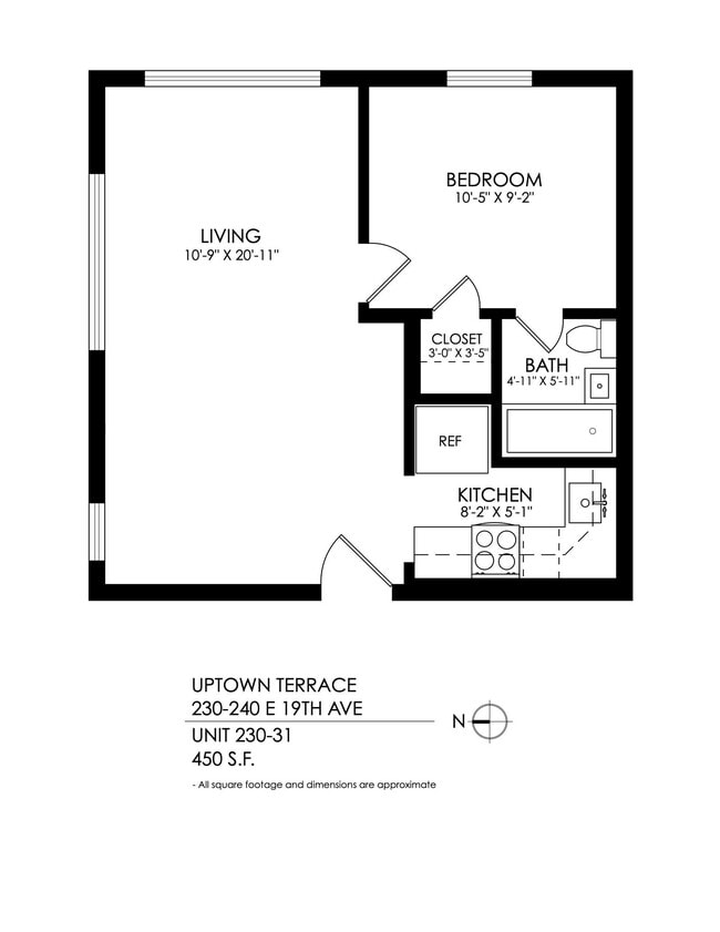 Floorplan - Uptown Terrace