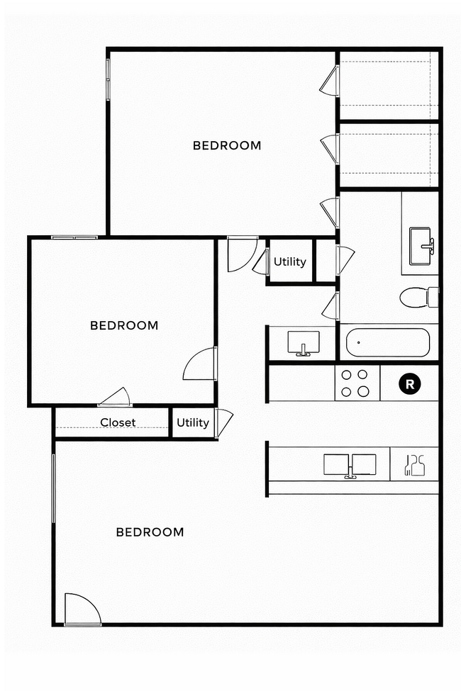 2A 785sqft. - Parkwood