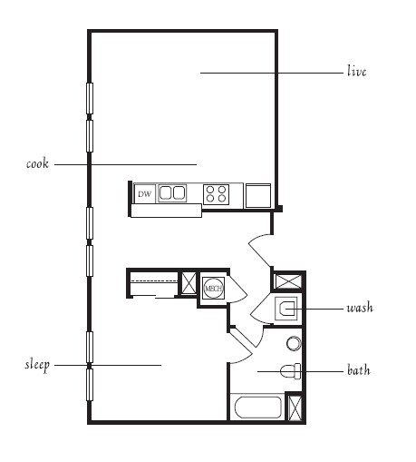 1BR/1BA - Bennie Dillon