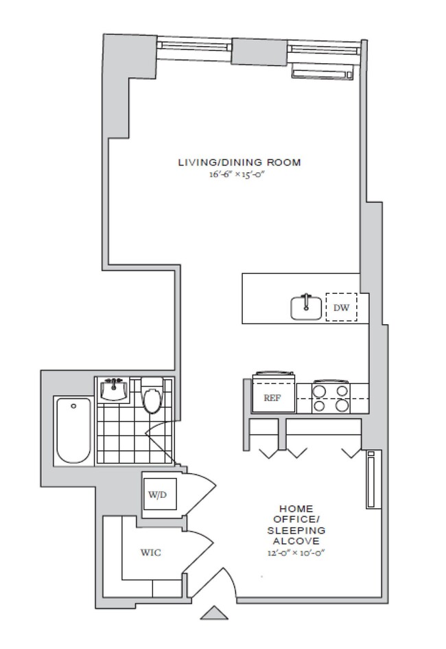 Floorplan - 70 Pine Apartments