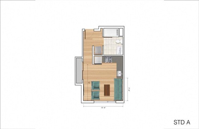 Floorplan - Block C Apartments