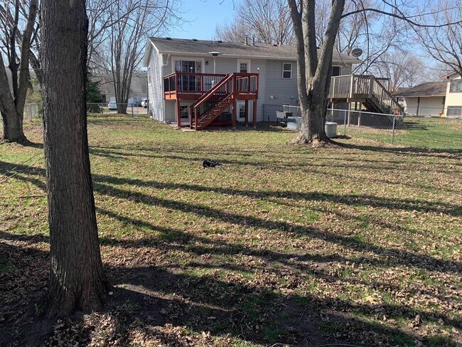 yard from the back fence - 11656 54th St NE