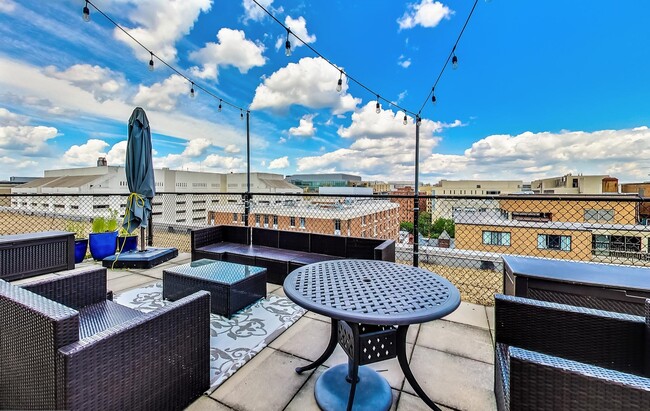 Roof deck with Grill - 730 24th St NW