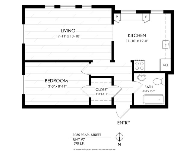 Floorplan - 1035 Pearl Street