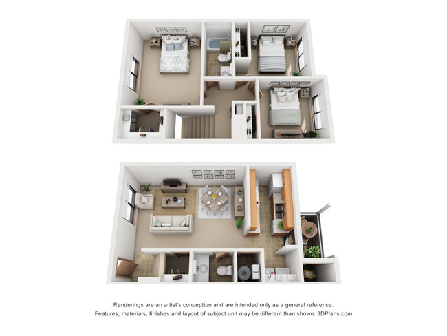 Floorplan - Jordan Creek and Mills