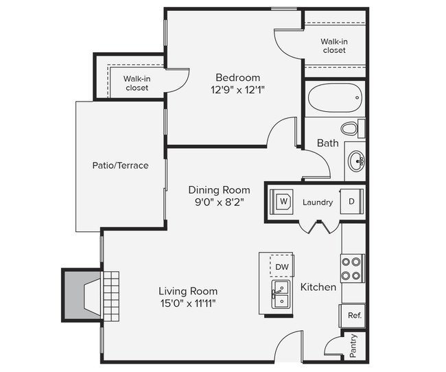 Floorplan - Archstone Redmond Lakeview